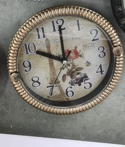 Часы настенные 17 см / WS-853 /уп 90/