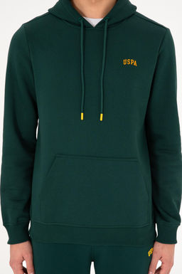 Мужской темно-зеленый базовый свитшот Неожиданная скидка в корзине - U.s. polo assn фото 14
