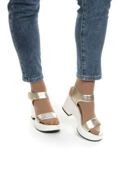 08-QL6989-1A WHITE Босоножки женские (натуральная кожа) - Фабричный китай фото 3