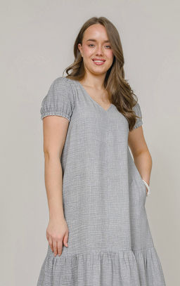 Платье из вареного муслина