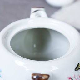 Чайник заварочный 450 мл с металлическим ситом / BF-212 /уп 60/ бамбуковой ручка - Галеонтрейд фото 3