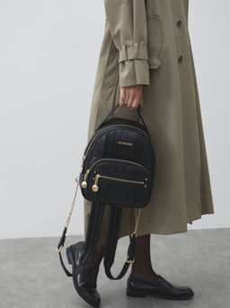Женский рюкзак LOVE MOSCHINO BAGGY Артикул 4463888, черный  фото 5