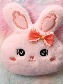 Блокнот плюшевый Cute bunny , 13х18 см, плотность 80 гр.
