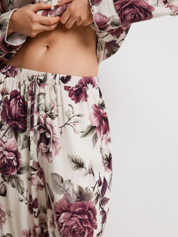 Infinity / Женские домашние брюки с цветочным принтом Milena - Infinity Lingerie фото 4