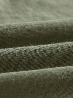 Простыня на резинке SL Home Linen collection 200*200+30 см , цв.зелёный, лён30%/хлопок70%