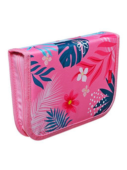 Пенал школьный, 3 секции, 14×21×4 см «Фламинго»