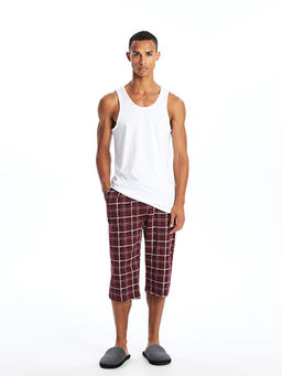 Standart Kal?p Ekose Erkek Pijama Alt ?ort