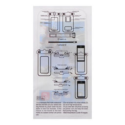 Чехол водонепроницаемый Luazon для телефонов, размер 20×10.5 см, зелёный - Luazon home фото 7
