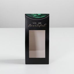 Цена за 5 шт. Коробка кондитерская, упаковка, You are Beautiful, 9 х 19 х 6 см