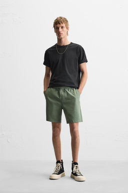 RELAXED FIT BERMUDA SHORTS - Zara фото 19