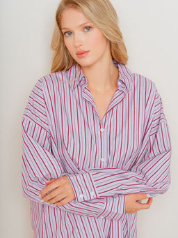 Сорочка женская Indefini 4304SCX розовая  фото 6