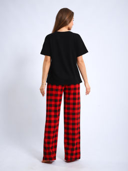 Пижама женская 1-245а (красный)