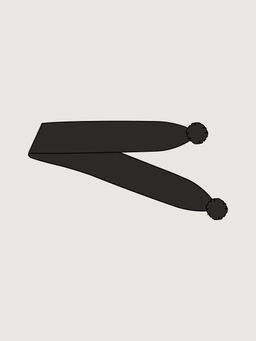 Шарф 17м21926 черный