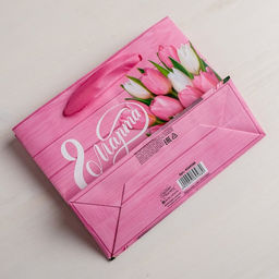 Пакет подарочный ламинированный, упаковка, 8 марта, L 40?31?11.5 см