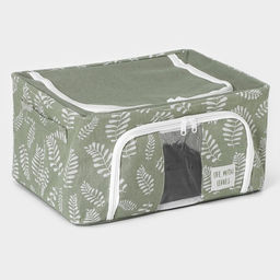 Кофр для хранения вещей Доляна Leaves, 392920 см, 24 л, зелёный  фото 3