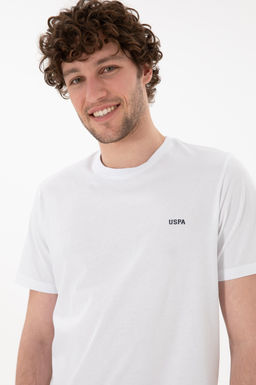 Erkek Regular Fit Bisiklet Yaka Beyaz Basic Ti__rt Sepette S_rpriz _ndirim - U.s. polo assn фото 3
