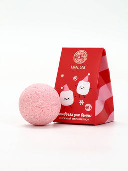 Бомбочка для ванны «Снежный маршмеллоу», 40 г, URAL LAB