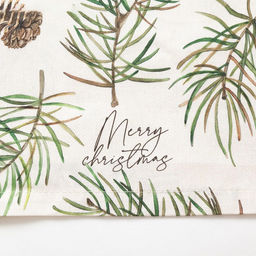 Дорожка на стол новогодняя Christmas tree 40×147 см, 100% хлопок, саржа 190 гр/2
