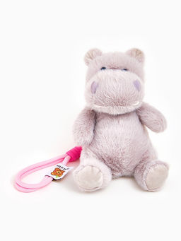 Мягкая игрушка «Бегемот», на подвесе, 16 см