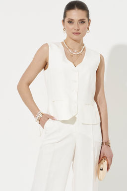 Жилет Ketty 06137 молочный