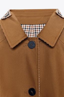 REVERSIBLE TRENCH COAT ZW COLLECTION - Zara фото 12
