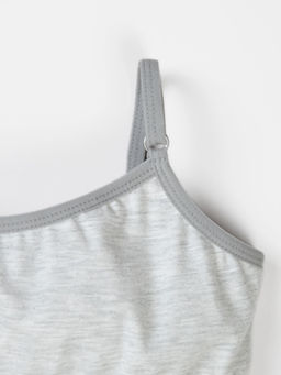 Топы для девочек Уголь/Серый меланж 2 шт 7+ - Bungly фото 7