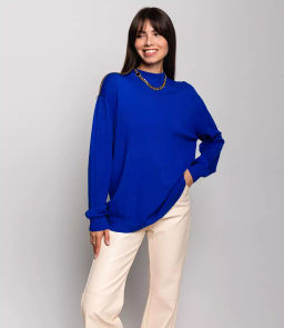 Водолазка #ОКТ07, электрик - Dommod фото 2