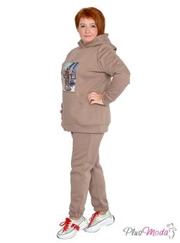 Толстовка Модель №1050 размеры 44-84 - Plusmoda фото 7