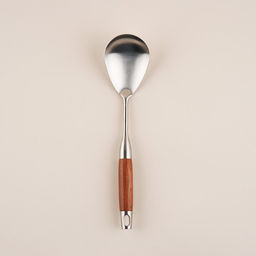 Ложка гарнирная SL Home «Рустик», 33×8 см, нержавеющая сталь, серебристая