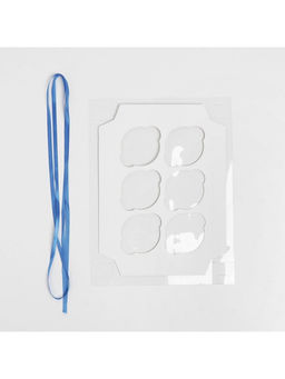 Цена за 5 шт. Коробка для капкейков, кондитерская упаковка с пластиковой крышкой, 6 ячеек 23 февраля, 23?16?10 см