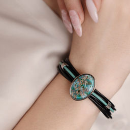 Браслет из муранского стекла