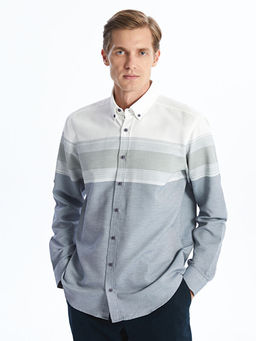 Regular Fit Uzun Kollu Arm?rl? Erkek G?mlek