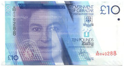 10 фунтов 2016 года Гибралтар