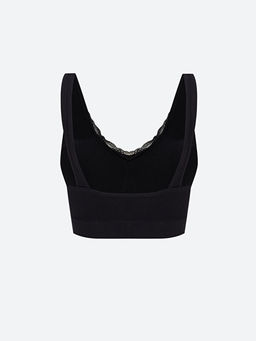Balensiz Dolgusuz D?z Seamless Sporcu S?tyen