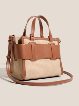 Женский тоут ARMANI EXCHANGE SUSIE Артикул 4368315, бежевый  фото 3