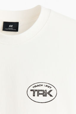 Camiseta estampada Relaxed Fit - H&m фото 5