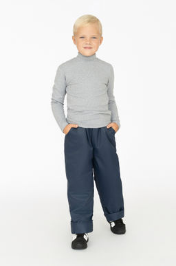 Брюки на поясе темносиние