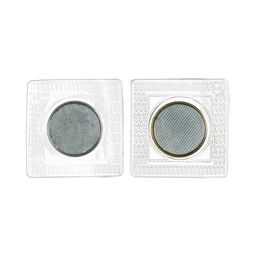 Кнопка Gamma MK-G20 магнитная металл d 20 мм 10 шт. под никель