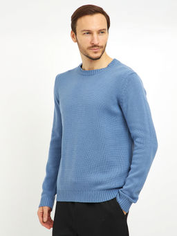 джемпер мужской базовый из хлопка - Glenfield фото 3