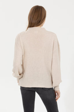 U. S. Polo Assn Женская кремовая водолазка с воротником - U.s. polo assn фото 5