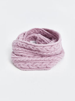 Ponpon Detayl? K?z ?ocuk Atk? ve Bere