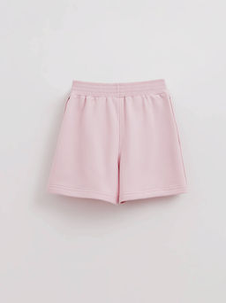 CONTE Шорты из футера с боковой вставкой на кнопках LS 2783 crystal pink - Conte elegant фото 2