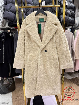 Тёплое женское пальто Тедди - Bruno фото 3