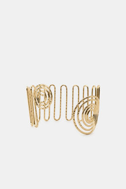 PULSERA BRAZALETE ESPIRAL / Dorado - Zara фото 2
