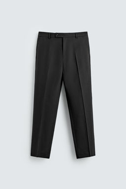100% WOOL SUIT TROUSERS - Zara фото 6