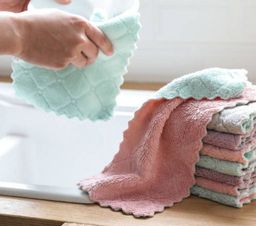 Салфетка кухонная из микрофибры (1 шт.), 25*25 см - Doma prosto фото 2