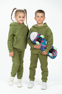 Костюм детский флисовый фуксия - Утенок фото 116