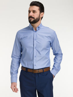 Сорочка мужская длинный рукав GREG 211/131/7306/Z/b/1_GB  фото 9