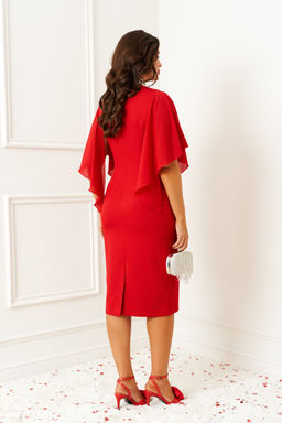 Платье Beautiful Free 6384 красный