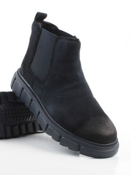 05-M6611-R70 DK. BLUE Ботинки зимние мужские (натуральная кожа, натуральный мех)